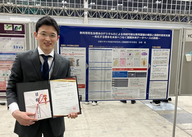 金橋先生が日本臨床微生物学会 Young Challenger Award（YCA）を受賞しました