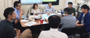 基盤Sメンバーが来られました。